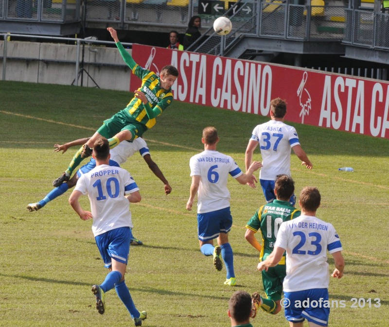 EREDIVIsie wedstrijd ADO Den Haag -Vitesse Arnhem 2 oktober 2013 