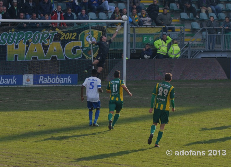 EREDIVIsie wedstrijd ADO Den Haag -Vitesse Arnhem 2 oktober 2013 