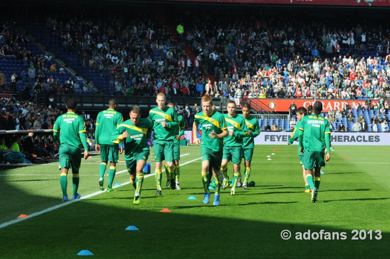 Wedstrijd Feyenoord ADO Den Haag 29 september 2013