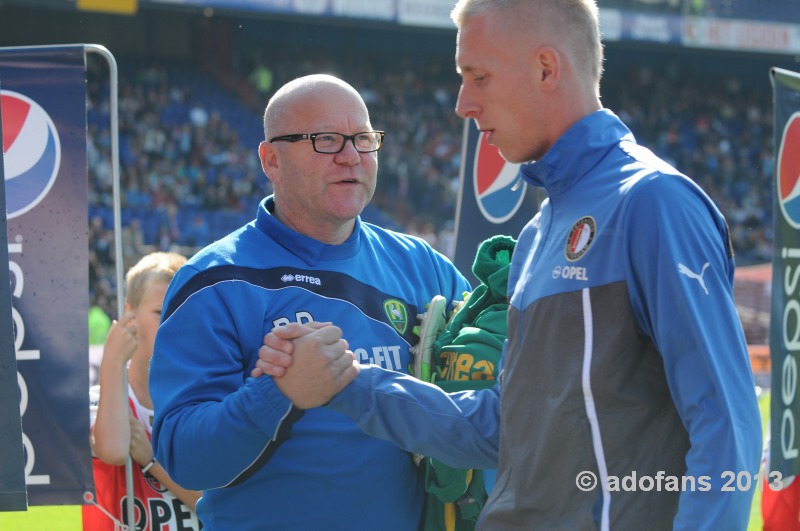 Wedstrijd Feyenoord ADO Den Haag 29 september 2013