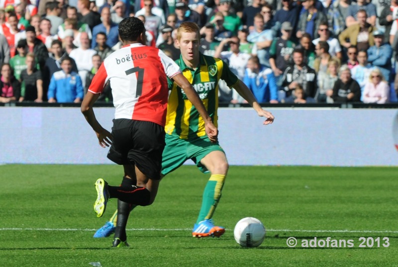 Wedstrijd Feyenoord ADO Den Haag 29 september 2013