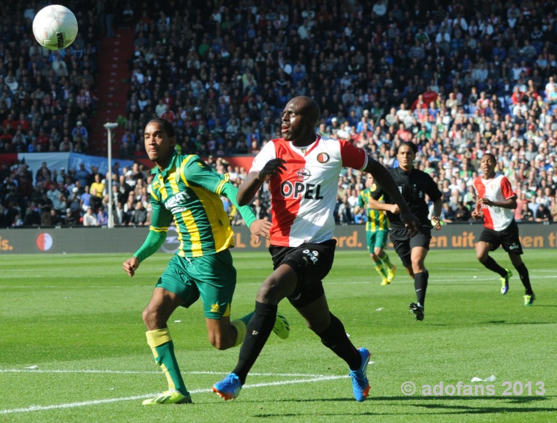 Wedstrijd Feyenoord ADO Den Haag 29 september 2013