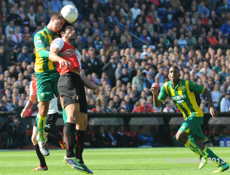 Wedstrijd Feyenoord ADO Den Haag 29 september 2013