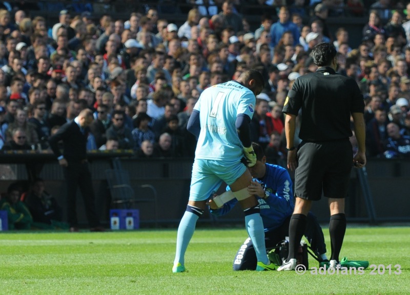 Wedstrijd Feyenoord ADO Den Haag 29 september 2013