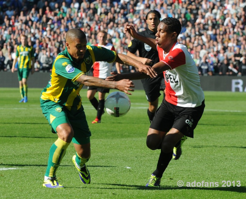 Wedstrijd Feyenoord ADO Den Haag 29 september 2013