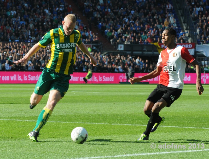 Wedstrijd Feyenoord ADO Den Haag 29 september 2013