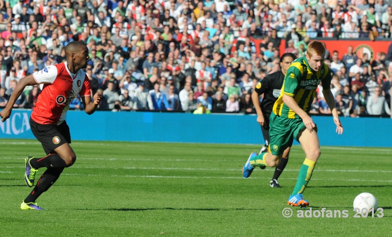 Wedstrijd Feyenoord ADO Den Haag 29 september 2013