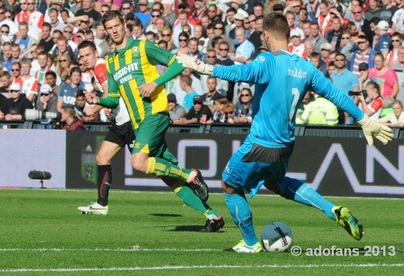 Wedstrijd Feyenoord ADO Den Haag 29 september 2013