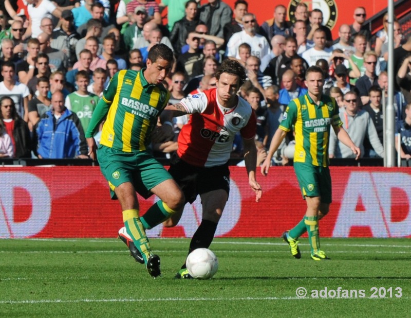 Wedstrijd Feyenoord ADO Den Haag 29 september 2013