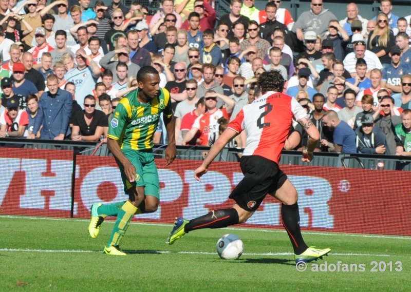 Wedstrijd Feyenoord ADO Den Haag 29 september 2013