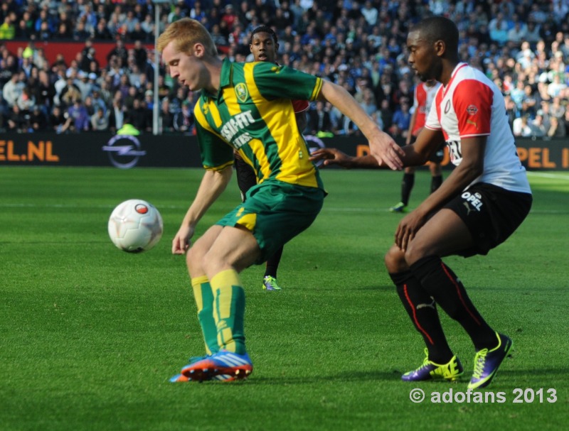 Wedstrijd Feyenoord ADO Den Haag 29 september 2013