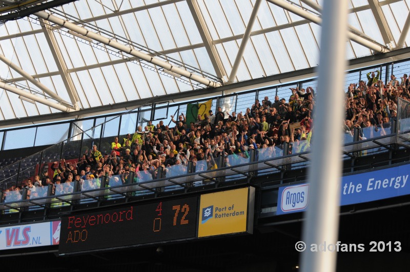 Wedstrijd Feyenoord ADO Den Haag 29 september 2013