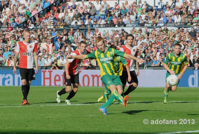 Wedstrijd Feyenoord ADO Den Haag 29 september 2013