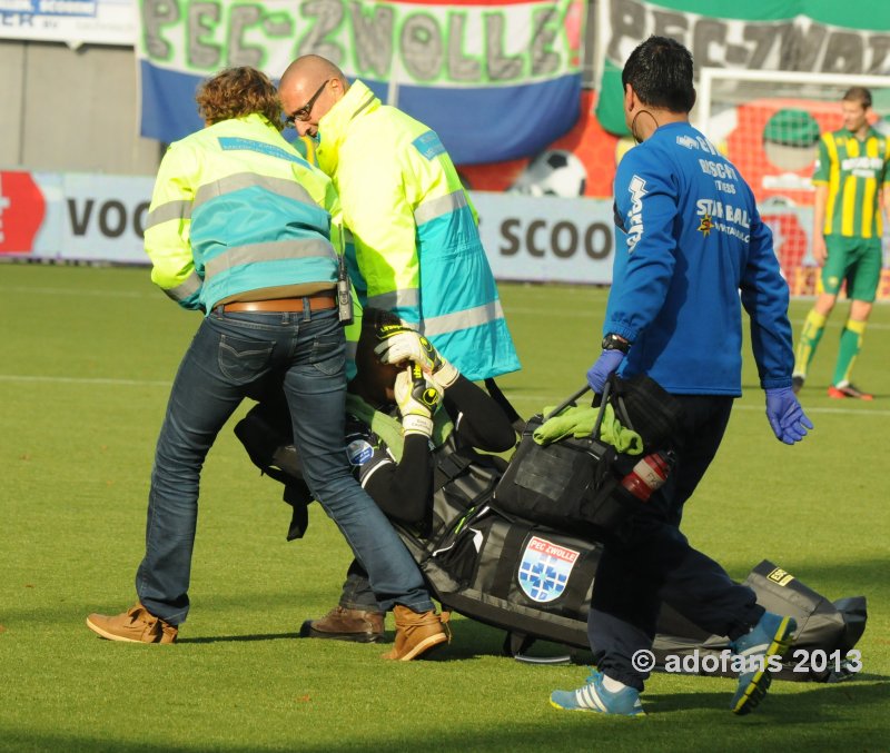 Foto's eredivisie PEC Zwolle ADO Den Haag 