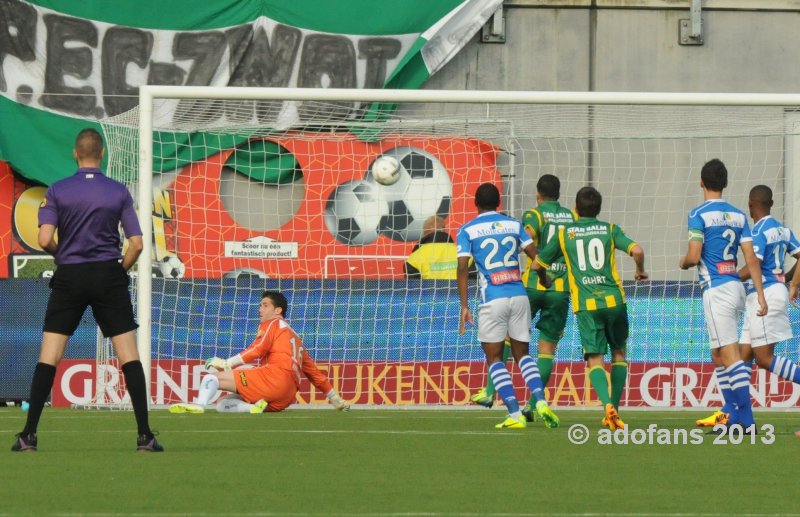 Foto's eredivisie PEC Zwolle ADO Den Haag 