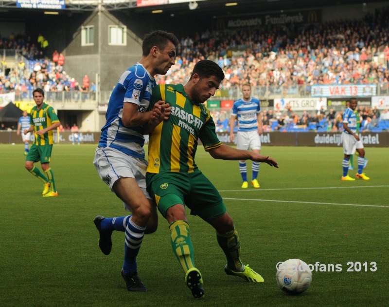 Foto's eredivisie PEC Zwolle ADO Den Haag 