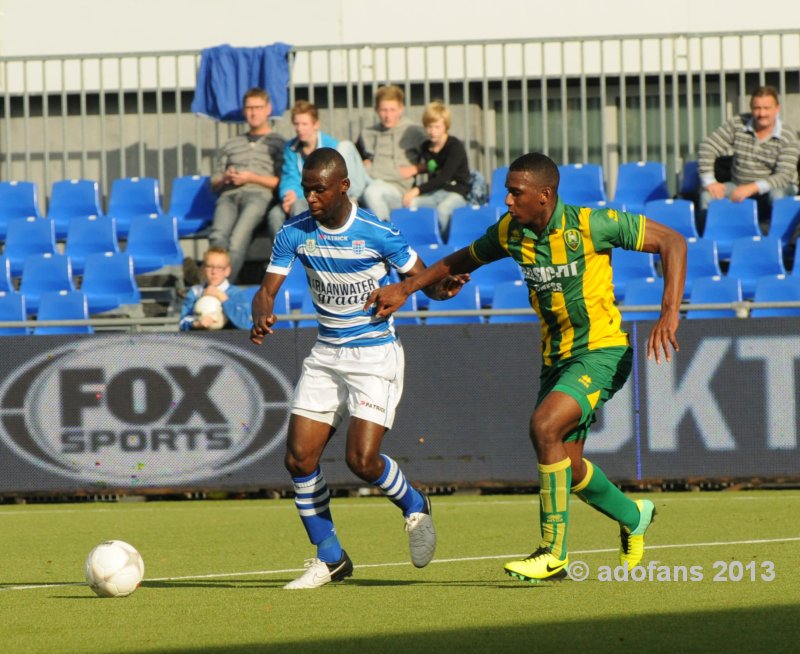 Foto's eredivisie PEC Zwolle ADO Den Haag 