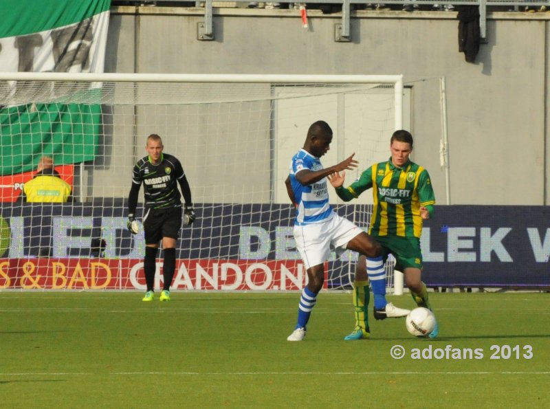 Foto's eredivisie PEC Zwolle ADO Den Haag 