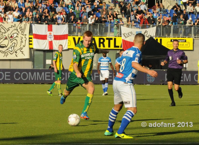 Foto's eredivisie PEC Zwolle ADO Den Haag 