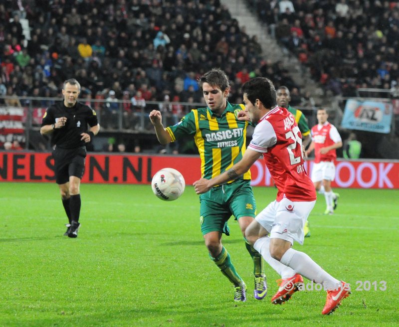 eredivisie AZ alkmaar ADO Den Haag uitslag 2-0