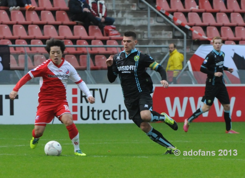 ADO Den Haag verliest onnodig in en van Utrecht 3-0