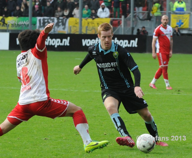 ADO Den Haag verliest onnodig in en van Utrecht 3-0