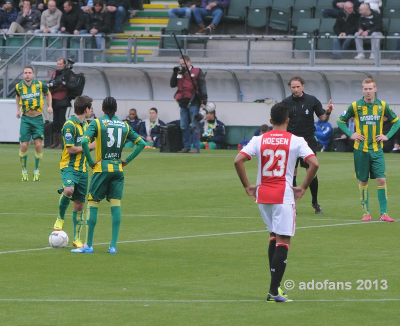 verslag en foto's ado den haag AFC ajax 