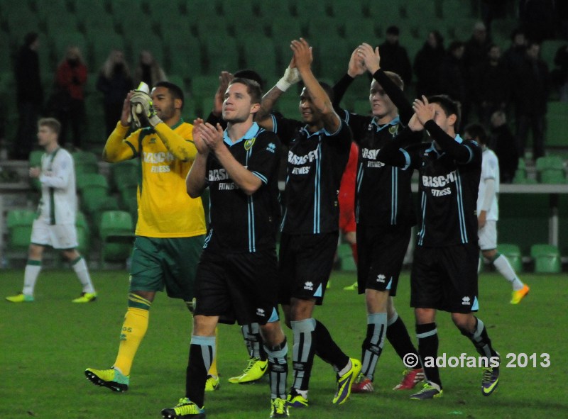 ADO Den Haag wint van Groningen  