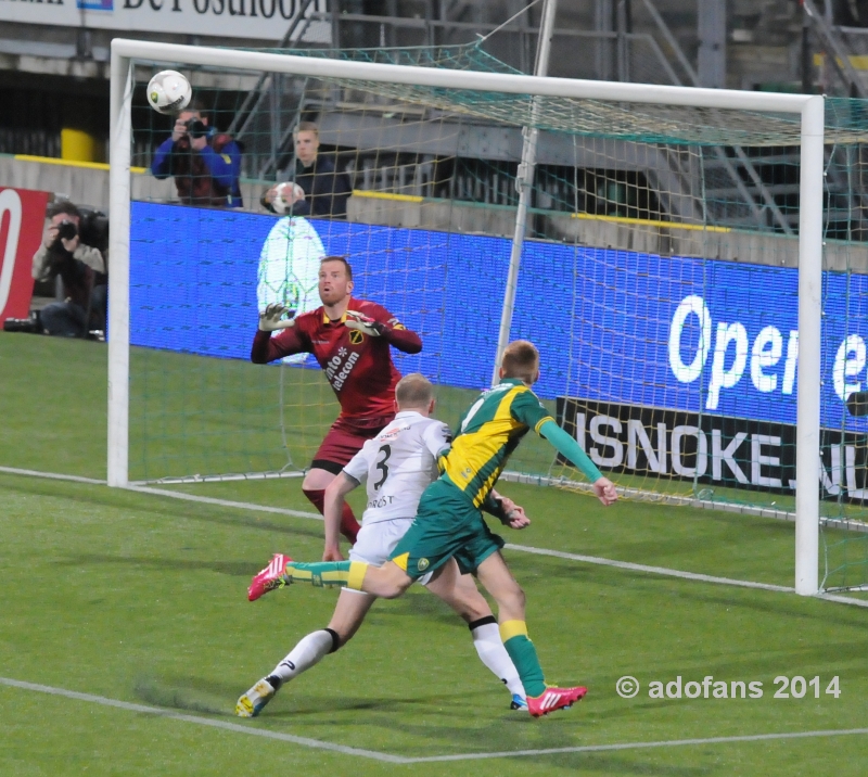 ADO Den Haag NAC Breda spelen gelijk1-1