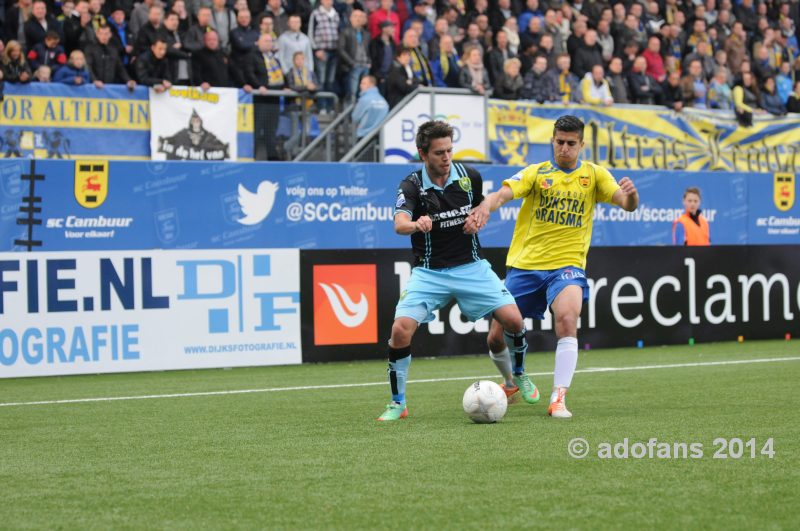 foto's Cambuur Leeuwarden ADO Den Haag 1-2