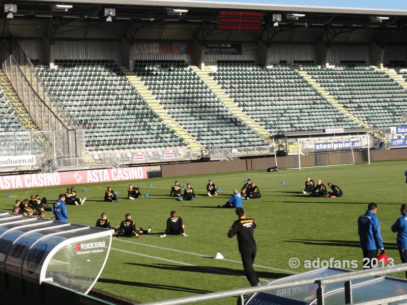 ADO Den haag training voor Estepona