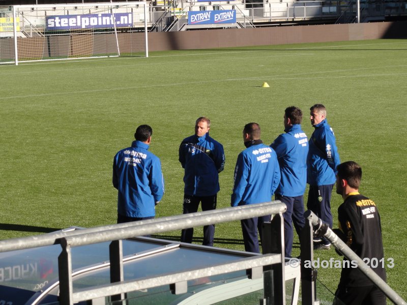 ADO Den Haag training voor Estepona