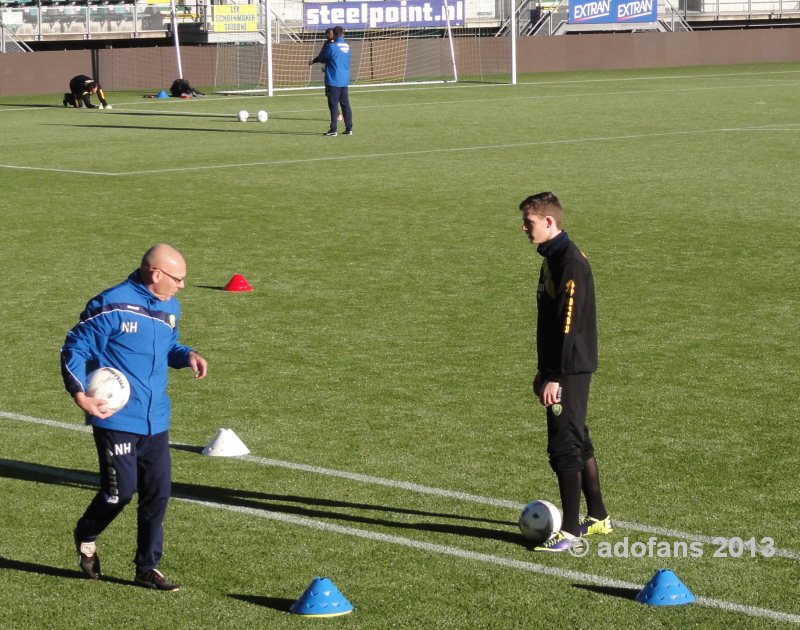 ADO Den haag training voor Estepona