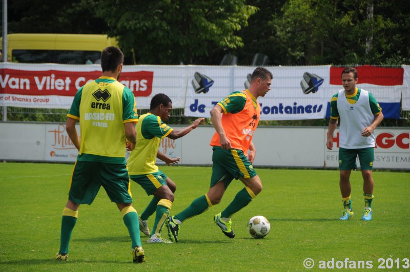 oefenwedstrijd ADO Den Haag Cercle Brugge 