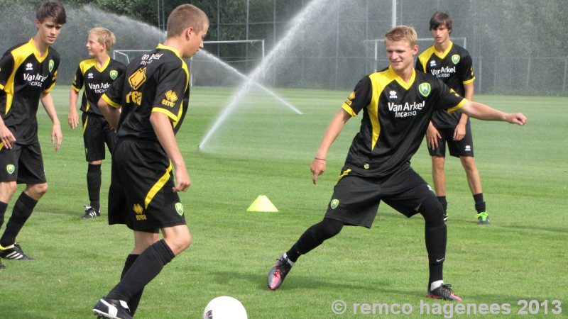 eerste training ADO Den Haag jeugdopleiding voor seizoen 2013-2014