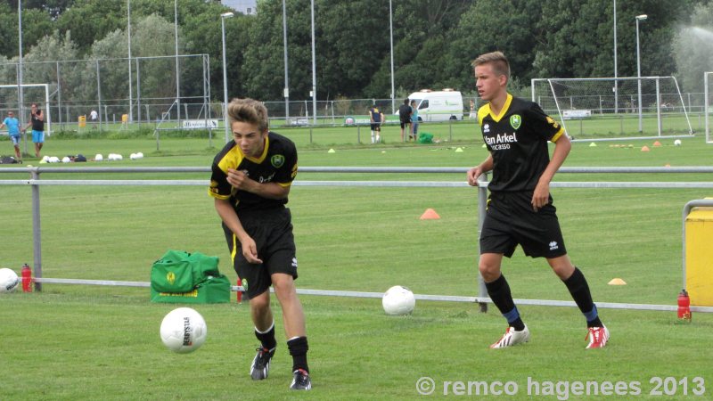 eerste training ADO Den Haag jeugdopleiding voor seizoen 2013-2014