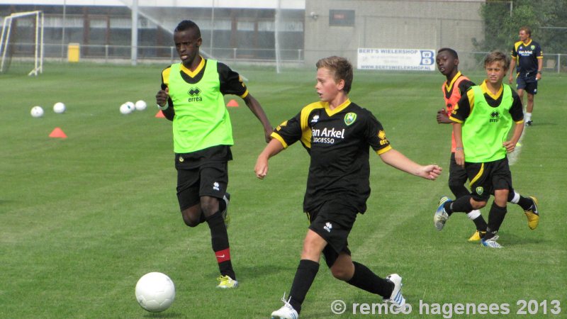 eerste training ADO Den Haag jeugdopleiding voor seizoen 2013-2014