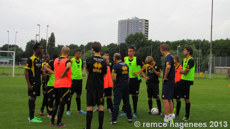 eerste training ADO Den Haag jeugdopleiding voor seizoen 2013-2014