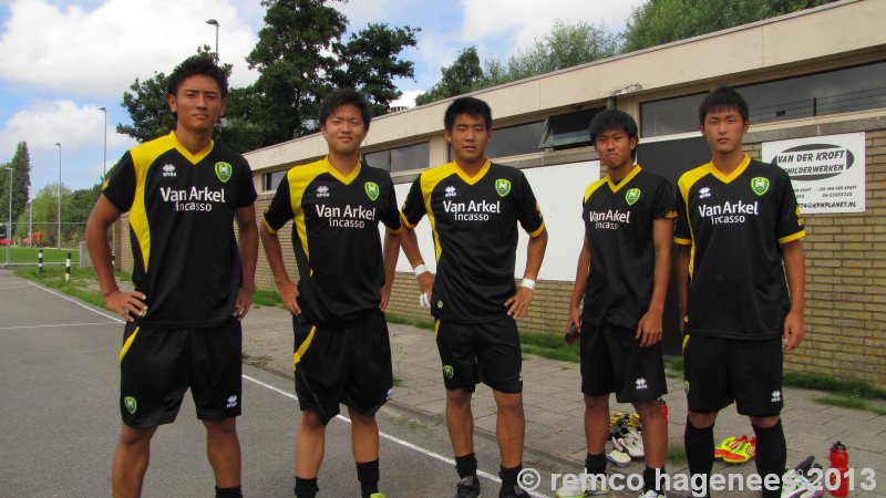 Japanse Jeugdspelers op proef bij ADO Den Haag