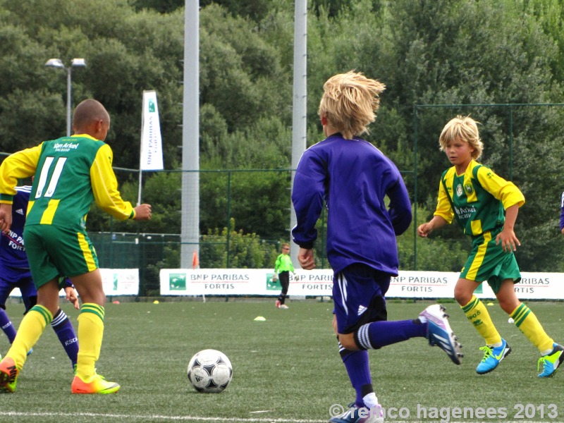 ADO Den Haag Jeugd elftallen op bezoek bij Racing club Anderlecht