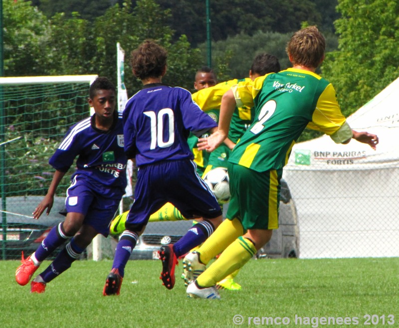 ADO Den Haag Jeugd elftallen op bezoek bij Racing club Anderlecht