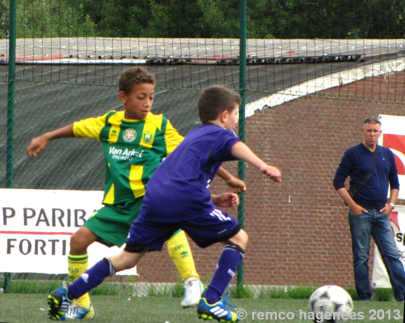 ADO Den Haag Jeugd elftallen op bezoek bij Racing club Anderlecht