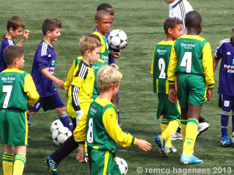 ADO Den Haag Jeugd elftallen op bezoek bij Racing club Anderlecht