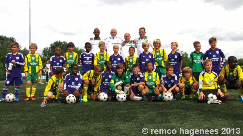 ADO Den Haag Jeugd elftallen op bezoek bij Racing club Anderlecht