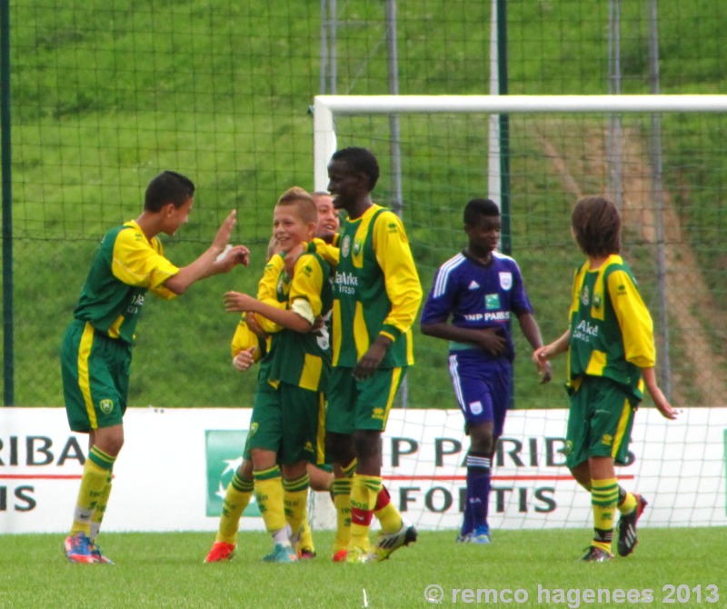 ADO Den Haag Jeugd elftallen op bezoek bij Racing club Anderlecht