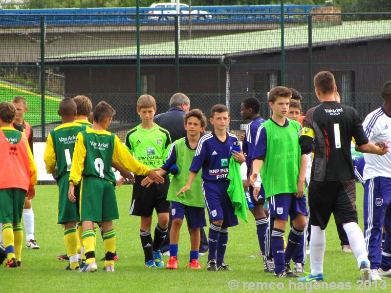 ADO Den Haag Jeugd elftallen op bezoek bij Racing club Anderlecht