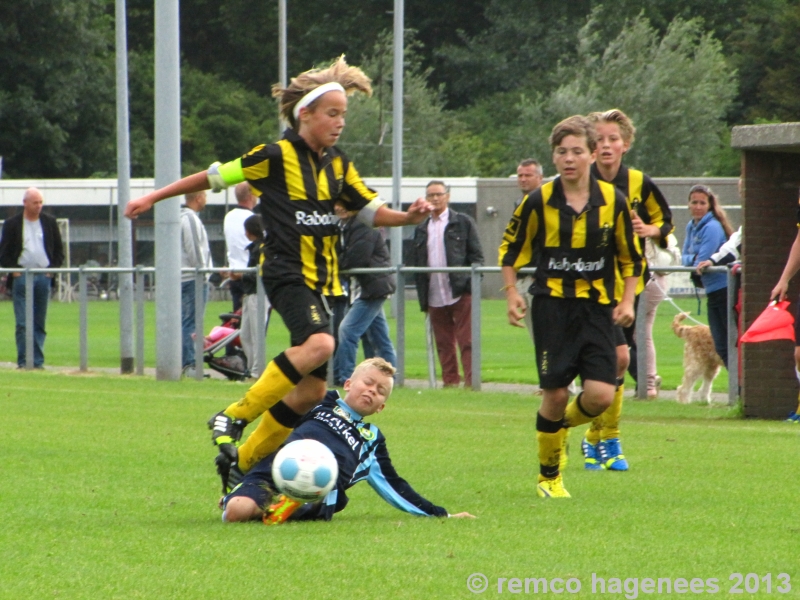 Jeugd ADO Den Haag 31-8-2013 tegen HVV en NEC/OSS