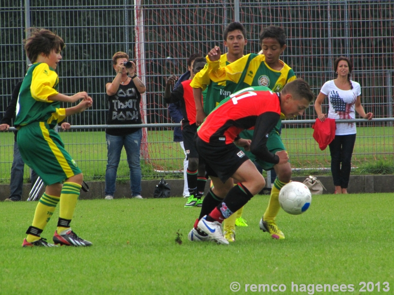 Jeugd ADO Den Haag 31-8-2013 tegen HVV en NEC/OSS