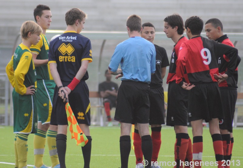 foto's oefenwedstrijd ADO Den Haag B1- Laakkwartier B1 