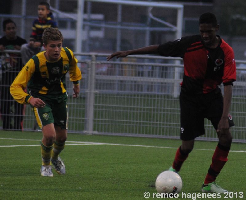 foto's oefenwedstrijd ADO Den Haag B1- Laakkwartier B1 